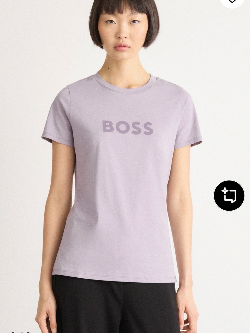 BOSS Elogo Logo Cotton Graphic T-Shirt
